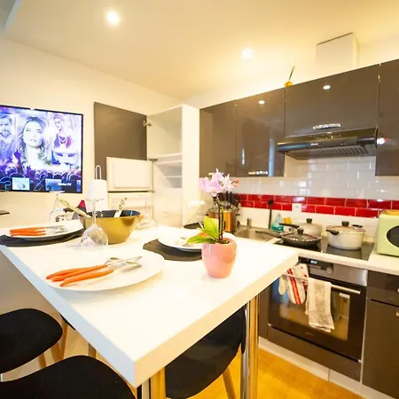 Kelys Residentiel T2 Premium Jacuzzi Terrasse Boulogne-sur-Mer