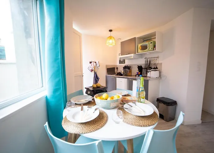 דירה Kelys Residentiel T2 Premium Jacuzzi Terrasse בולון-סור-מאר